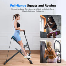 Load image into Gallery viewer, 2in1 Squat Rowing Machine