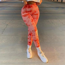 Load image into Gallery viewer, Tie Dye Butt Lifting Leggings
