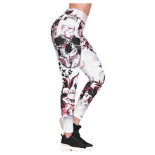 Load image into Gallery viewer, Sport Skull Print Legging