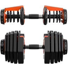 Load image into Gallery viewer, 2.5 to 24 KG Adjustable Dumbbell