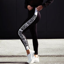 Load image into Gallery viewer, WORST BEHAVIOR Letter print Leggings
