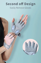 Load image into Gallery viewer, Women Half Finger Breathable Weight Lifting Fitness Gloves
